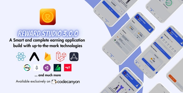 Reward Studio: Earning App With Admin Panel