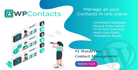 WP Contacts – Contact Management Plugin