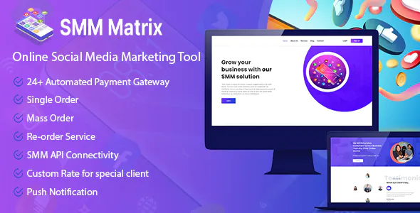 SMM Matrix – Social Media Marketing Tool 3.2