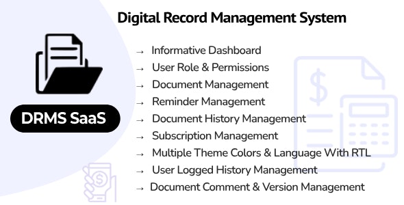 DRMS SaaS – Digital Record Management System