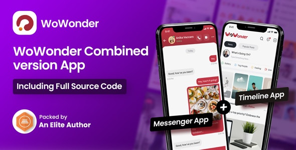 WoWonder Mobile – The Ultimate Combined Messenger & Timeline Mobile Application