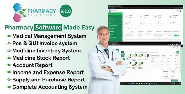 PharmacyAccounting – Best Pharmacy Software to Empower Your Pharmacy Store