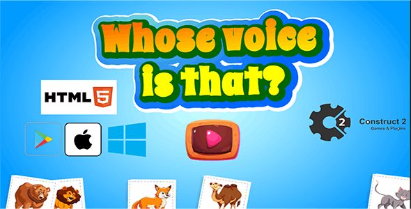 Animal Sound Recognition Game – CONSTRUCT 2