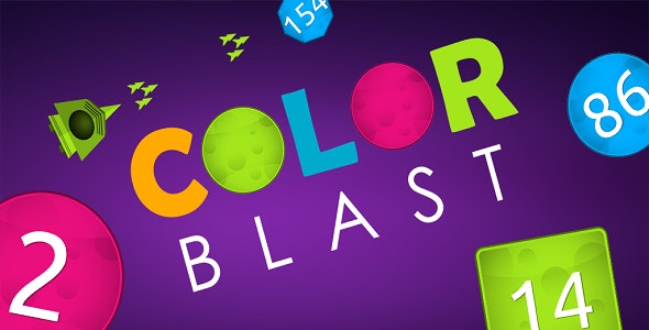 Color Blast – Unity Game With Admob & GDPR Integrated