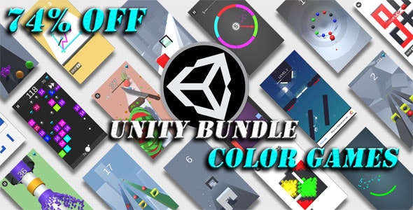 Unity Color Games Bundle – 74% OFF