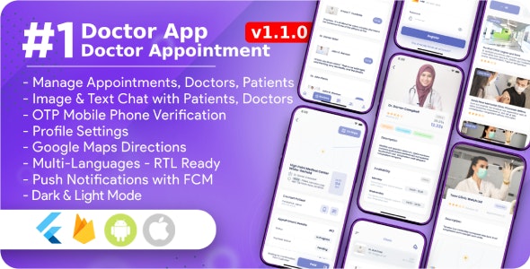 Doctor App for Doctors Appointments, Online Diagnostics, Medical Managements 1.6