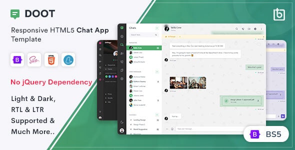 Doot – Chat App Template