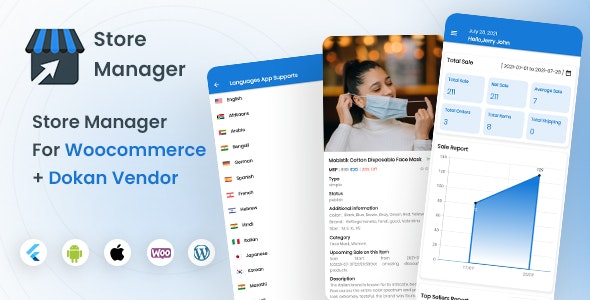 Store Manager: Woocommerce Admin and Dokan vendor app