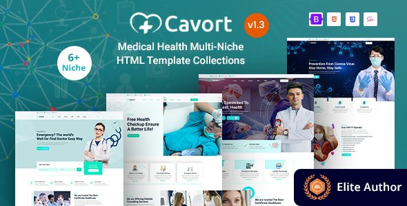 Cavort – Medical Health Multi-Niche Template Collections