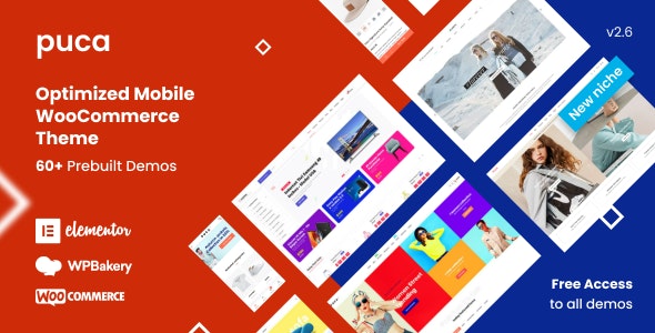 Puca – Optimized Mobile WooCommerce Theme 2.6.18