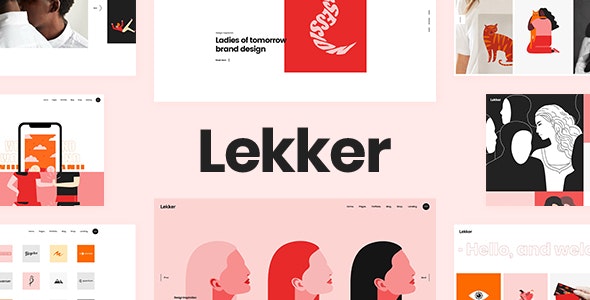 Lekker – Portfolio WordPress Theme 1.7