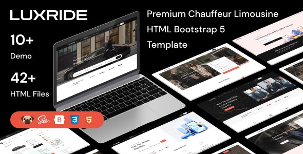 Luxride – Chauffeur Limousine Transport and Car Hire HTML Template