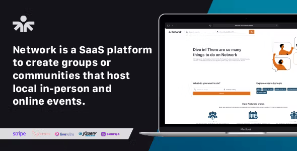 Network (SaaS) – Event & Community Management Platform