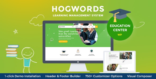 Hogwords | School, University  Education Center WordPress Theme