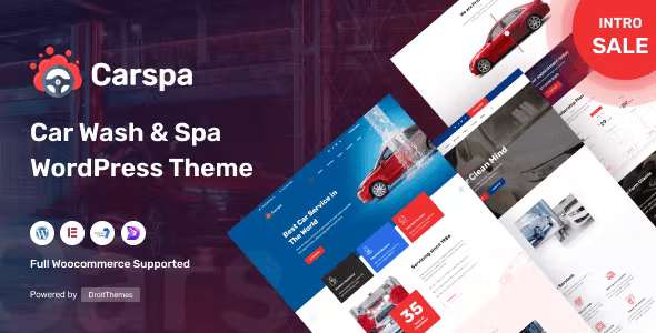 Carspa – Motor Wash  Cleaning WordPress Theme 1.0.4