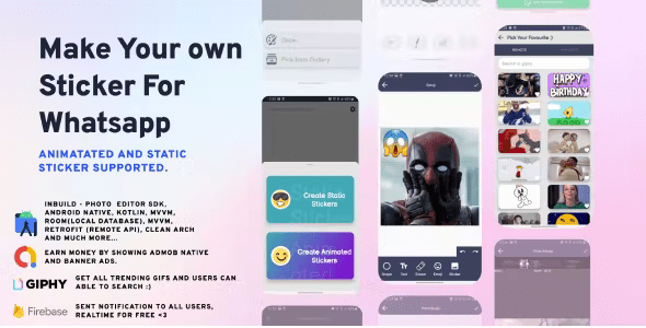 Whatsapp Sticker Maker – Animated and Static Sticker Maker 1.2