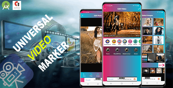 Universal Video Maker (Android 11 supported and SDK 30)