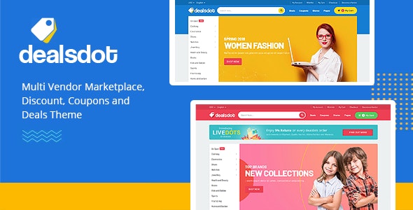 Dealsdot – Multi Vendor Marketplace Theme 1.8.8