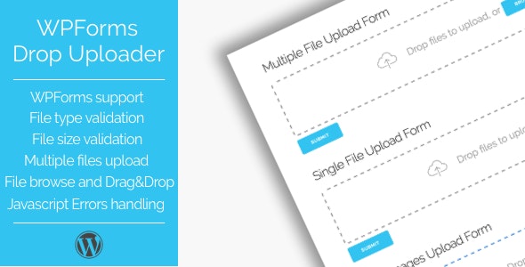 Drop Uploader for WPForms – DragDrop File Uploader Addon