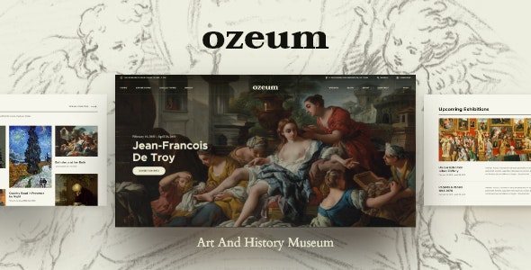 Ozeum | Art Gallery and Museum Theme 1.3.0