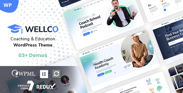 Wellco – Coach Online Courses WordPress