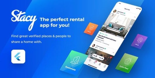 Stacy – Flutter Roommate Template