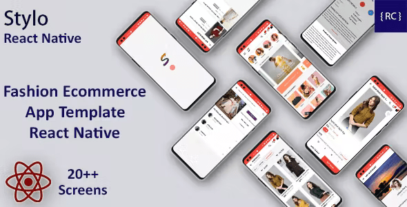 Fashion Ecommerce Android App + Fashion Ecommerce iOS App Template | React Native | Stylo