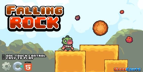 Falling Rock – Construct Game