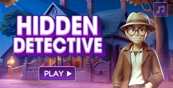 Hidden Detective ( Construct 3 – HTML5 )