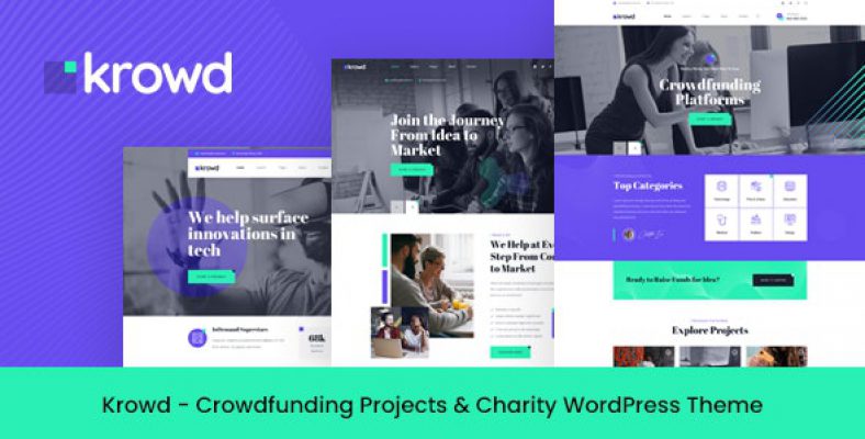 Krowd – Crowdfunding & Charity WordPress Theme 1.3.7