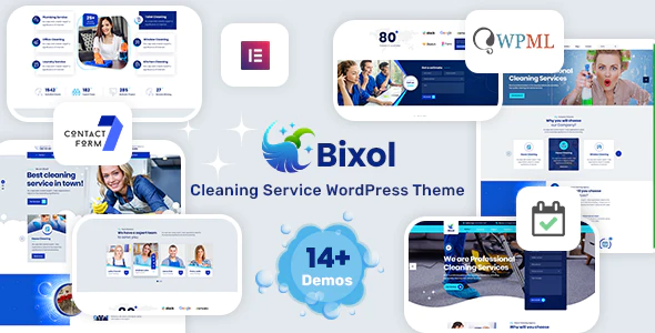 Bixol – Cleaning Services WordPress 1.6.8