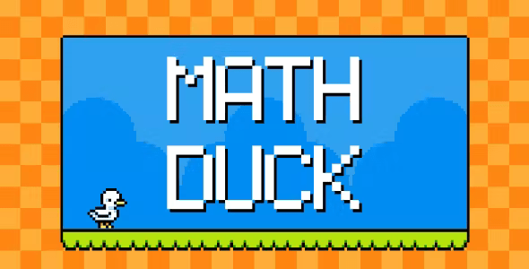 Math Duck – HTML5 Game (no c3p/capx)