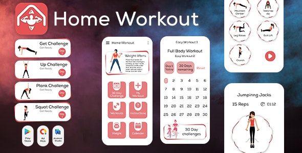 Home Workout Pro for Healthy – No Equipment – Fitness Coach Pro – Fit Your Body