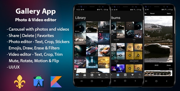 Gallery App – Photo  Video editor