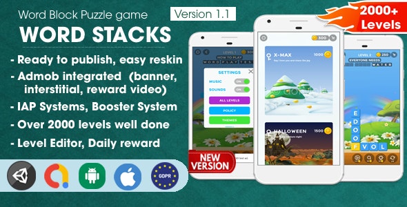 Word Stacks – Unity Template Project