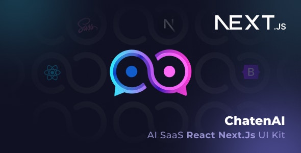 ChatenAi – AI SaaS Website + Dashboard React NextJS UI Kit