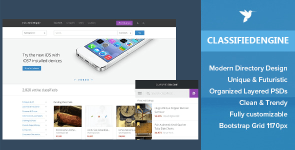 ClassifiedEngine WordPress Theme + All Extensions – EngineThemes