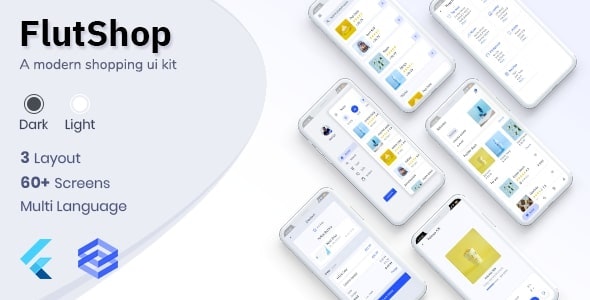 FlutShop – Flutter Shopping UI Kit