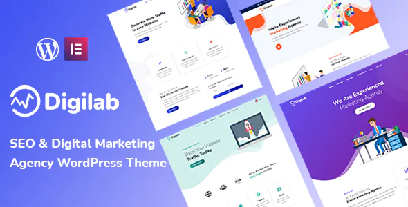 Digilab – Digital Marketing Agency WordPress Theme