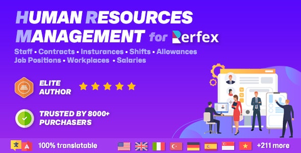 Human Resources Management – HR module for Perfex CRM