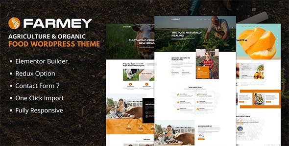 Farmey – Agriculture WordPress Theme