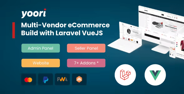 YOORI eCommerce | Single & Multi-Vendor PWA Marketplace CMS 1.9.2