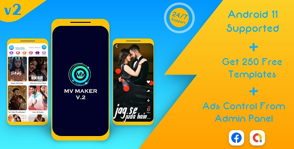 Lyrical Video Status Maker v2 – Photo to Video Maker – Whatsapp Status Saver – MV maker  MV Master