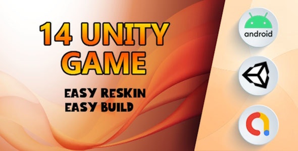 14 Unity Game Projects Bundle – (Admob – Unity)