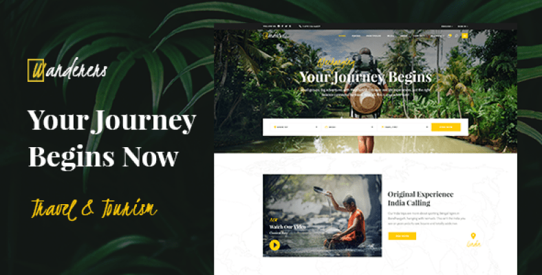 Wanderers – Adventure Travel & Tourism Theme