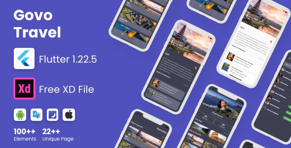 Flutter Govo Travel App in Flutter