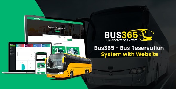 Bus365 – Bus Reservation System with Website 6.2