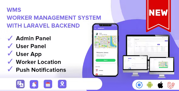 WMS – Worker Management System With Laravel & ionic 6 – A Complete App