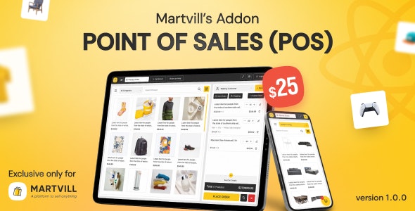 Martvill – Point of Sale (POS) Add-on