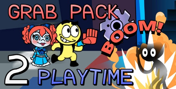 GrabPack Playtime Chapter 2 – 30 levels – HTML5 game – Construct 3 – C3p